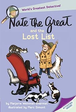 portada Nate the Great and the Lost List (en Inglés)
