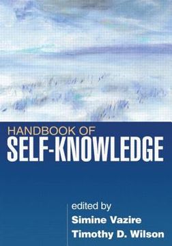 portada Handbook of Self-Knowledge (en Inglés)
