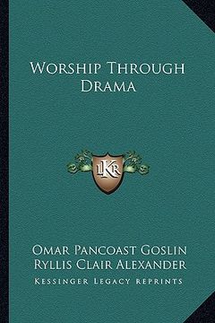 portada worship through drama (in English)