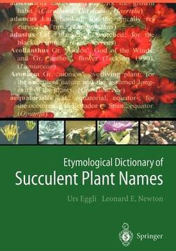 portada etymological dictionary of succulent plant names (en Inglés)
