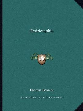 portada hydriotaphia (in English)