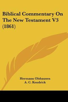 portada biblical commentary on the new testament v3 (1861) (en Inglés)