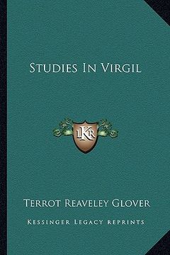 portada studies in virgil (en Inglés)