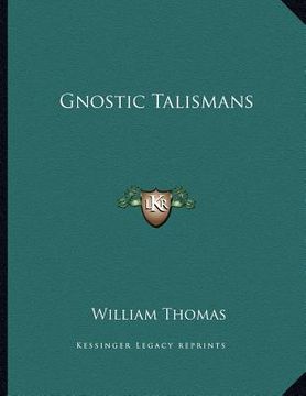 portada gnostic talismans (in English)