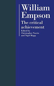 portada William Empson Hardback: The Critical Achievement (en Inglés)