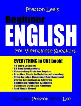 portada Preston Lee's Beginner English For Vietnamese Speakers (en Inglés)