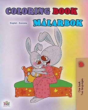 portada Coloring Book #1 (English Swedish Bilingual Edition): Language Learning Colouring and Activity Book (English Swedish Bilingual Collection) (in Swedish)