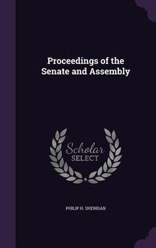 portada Proceedings of the Senate and Assembly (in English)