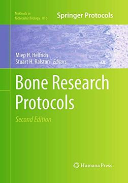 portada Bone Research Protocols (Methods in Molecular Biology, 816) (en Inglés)