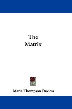 portada the matrix (en Inglés)