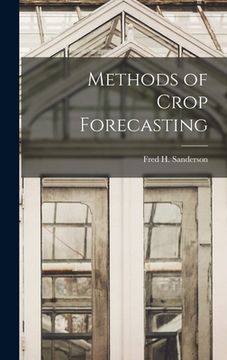 portada Methods of Crop Forecasting (en Inglés)