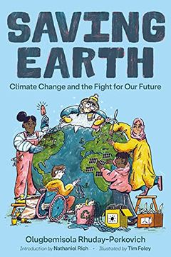 portada Saving Earth: Climate Change and the Fight for our Future (en Inglés)