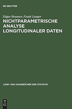portada Nichtparametrische Analyse Longitudinaler Daten (Lehr- und Handbucher der Statistik) (en Alemán)
