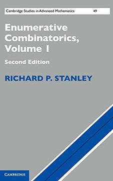 portada Enumerative Combinatorics: Volume 1 2nd Edition Hardback (Cambridge Studies in Advanced Mathematics) (en Inglés)