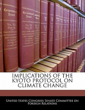 portada implications of the kyoto protocol on climate change (en Inglés)