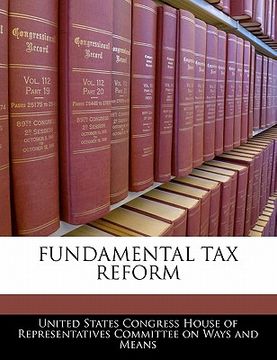 portada fundamental tax reform (en Inglés)