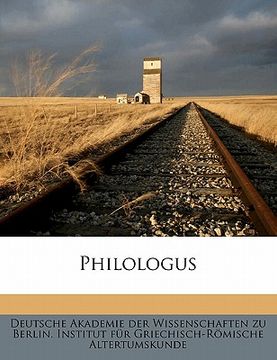 portada Philologus (in German)
