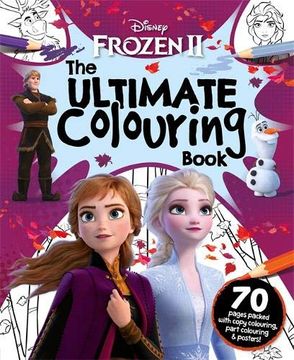 portada Disney Frozen 2 the Ultimate Colouring Book (Mammoth Colouring Disney) (en Inglés)