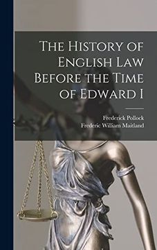 portada The History of English law Before the Time of Edward i (in English)