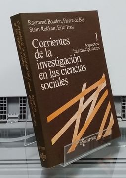portada Corrientes de la Investigación en las Ciencias Sociales. 1, Aspectos Generales