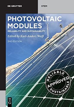 portada Photovoltaic Modules: Reliability and Sustainability (de Gruyter Stem) (en Inglés)