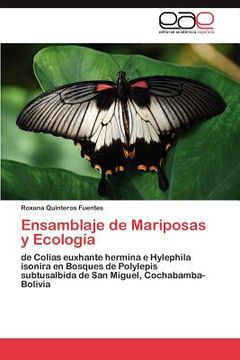 portada ensamblaje de mariposas y ecolog a (en Inglés)
