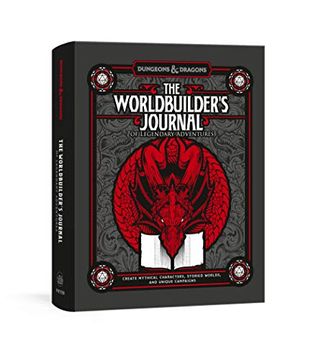 portada The Worldbuilder's Journal of Legendary Adventures (Dungeons & Dragons): Create Mythical Characters, Storied Worlds, and Unique Campaigns 