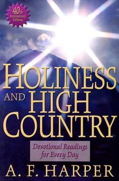 portada holiness and high country: devotional readings for every day (en Inglés)