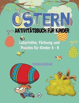 portada Ostern-Aktivitätsbuch für Kinder