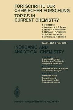 portada inorganic and analytical chemistry (in English)