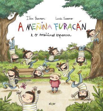 portada A Meniña Furacán e o Meniño Esponxa (Álbumes Ilustrados) (in Spanish)