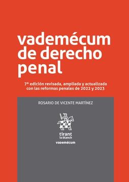 portada Vademécum de Derecho Penal 7ª Edición Revisada, Ampliada y Actualizada con las Reformas Penales de 2022 y 2023