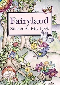 portada Fairyland Sticker Activity Book (Dover Little Activity Books Stickers) 