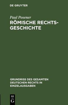 portada Römische Rechtsgeschichte (en Alemán)
