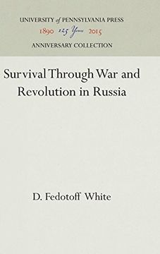 portada Survival Through war and Revolution in Russia (en Inglés)