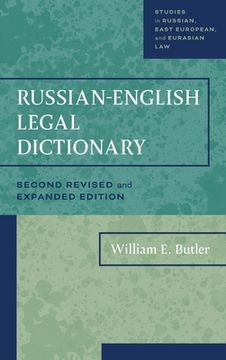 portada Russian-English Legal Dictionary