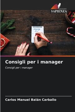 portada Consigli per i manager (en Italiano)