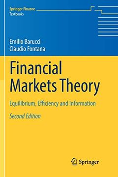 portada Financial Markets Theory: Equilibrium, Efficiency and Information (en Inglés)