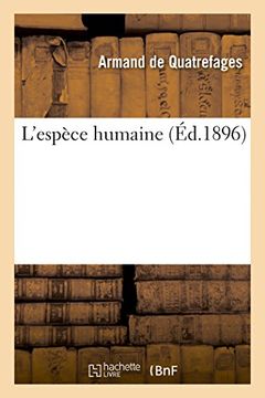 portada L'espèce humaine 12e éd (Sciences sociales)
