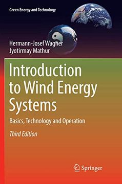 portada Introduction to Wind Energy Systems: Basics, Technology and Operation (in English)