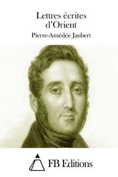 portada Lettres écrites d'Orient (in French)