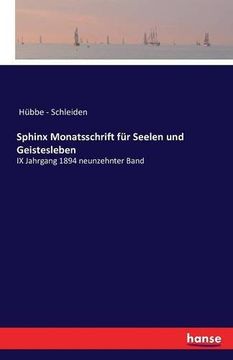portada Sphinx Monatsschrift für Seelen und Geistesleben