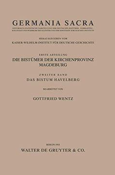 portada Germania Sacra, das Bistum Havelberg (in German)