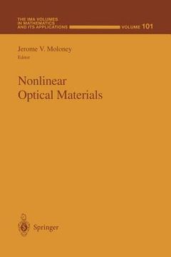 portada nonlinear optical materials (en Inglés)