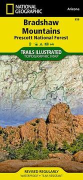 portada Bradshaw Mountains Map [Prescott National Forest] (en Inglés)