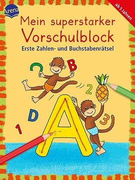 portada Mein Superstarker Vorschulblock. Erste Zahlen- und Buchstabenrätsel (in German)