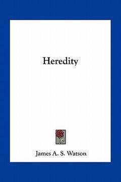 portada heredity (en Inglés)