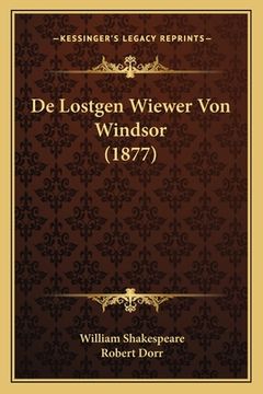 portada De Lostgen Wiewer Von Windsor (1877) (en Alemán)
