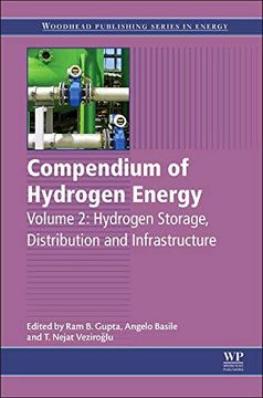 portada Compendium of Hydrogen Energy: Hydrogen Storage, Distribution and Infrastructure: 2 (Woodhead Publishing Series in Energy) (en Inglés)