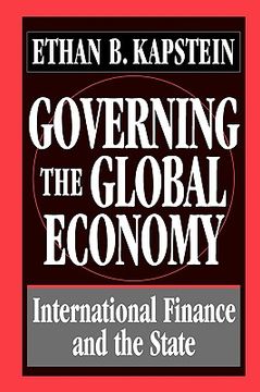 portada governing the global economy: international finance and the state (en Inglés)